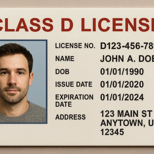 What is Class D License
