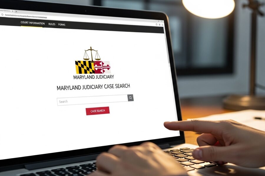 maryland judiciary case search​