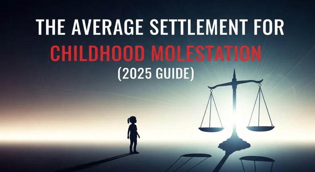 what is the average settlement for childhood molestation