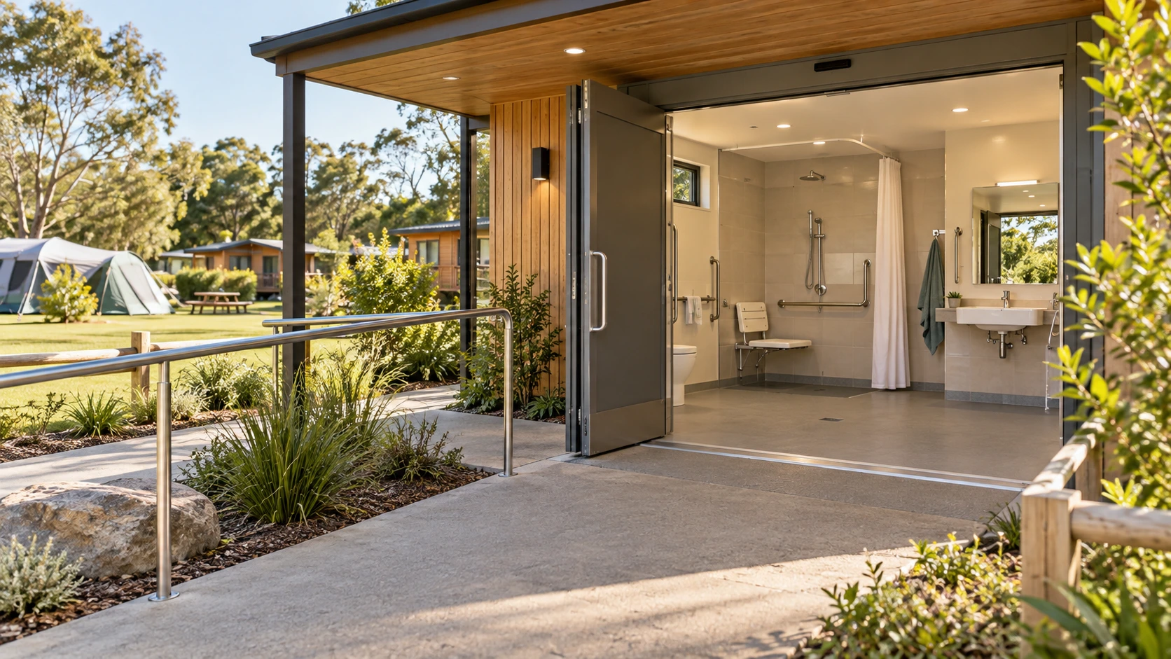 How Accessible Campsite Bathrooms Support Easier Guest Use